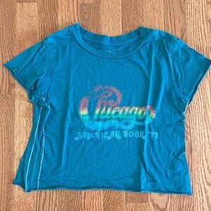 Trunk LTD Girls “Chicago” Green T-Shirt Size Small